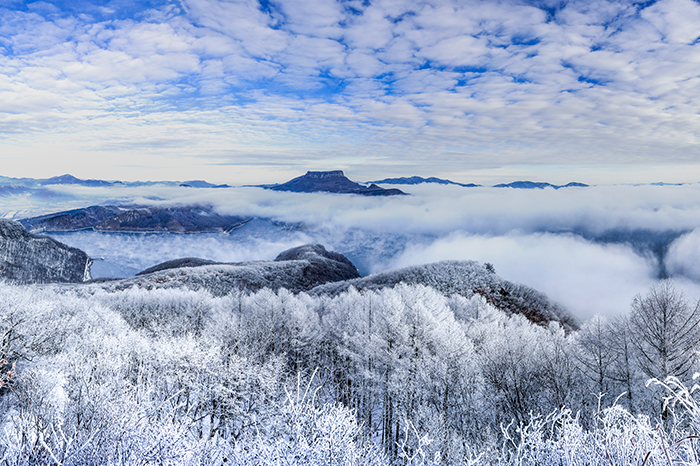 겨울의 우노산